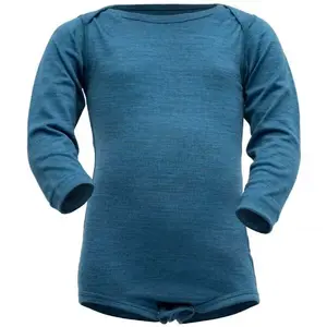 Devold BREEZE BABY Dětské body, modrá, velikost