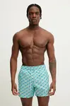 Plavkové šortky Vilebrequin MOORISE tyrkysová barva, MSOCF139