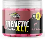 Carp only plovoucí boilies frenetic a.l.t. hi-visual pop ups 16 mm 50 g - krill shrimp