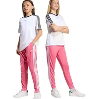Dětské tepláky adidas Originals růžová barva, s aplikací, JV8566