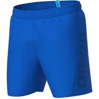 Arena FUNDAMENTALS LOGO BOXER Pánské sportovní šortky, modrá, velikost XXXL