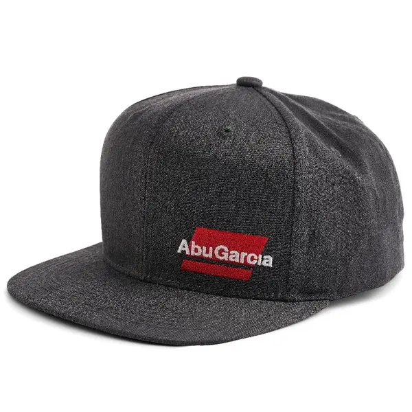 Abu garcia šltovka flat brim cap heather grey