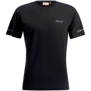 Swix PACE Pánske bežecké tričko, čierna, veľkosť