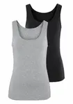 VIVANCE Top  sivá / čierna
