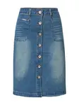 Cream Sukňa 'CR Lone'  modrá denim / svetlohnedá