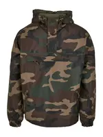 Brandit Prechodná bunda  hnedá / sivá / zelená / kaki