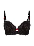 LASCANA Podprsenka  čierna