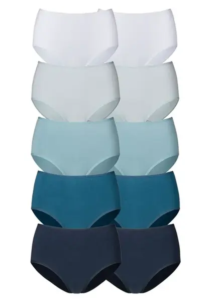 PETITE FLEUR Nohavičky  tmavomodrá / azúrová / svetlomodrá / biela