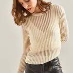 Bianco Lucci Women's Bustier Knitwear Double Suit