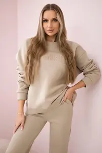 Zateplená souprava Copenhagen světle béžová