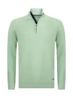 Jacey Quinn Sveter  svetlozelená / čierna