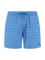 Shiwi Plavecké šortky 'Nick'  kráľovská modrá / biela
