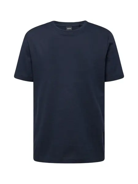 BOSS Tričko 'Tiburt'  tmavomodrá