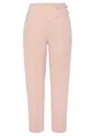 LASCANA Nohavice s pukmi  rosé