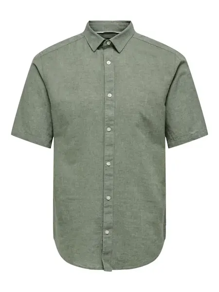 Only & Sons Košeľa 'ONSCaiden'  zelená
