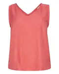 KAFFE CURVE Blúzka  koralová