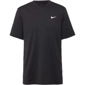 NIKE Funkčné tričko 'Hyverse'  čierna / biela