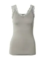 PIECES Top 'PCBarbera'  sivá