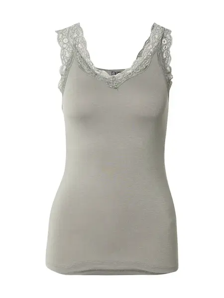 PIECES Top 'PCBARBERA'  sivá