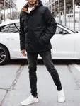 Pánská černá zimní bunda Dstreet