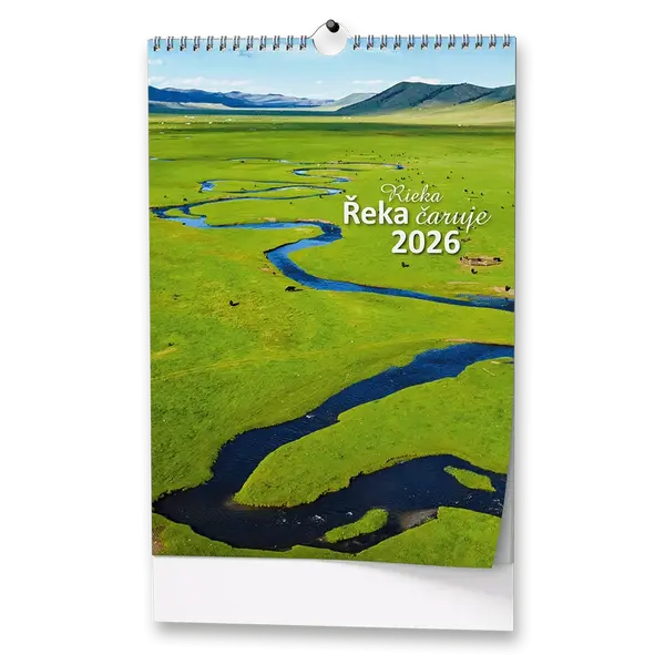 Nástěnný obrázkový kalendář 2026 - Řeka čaruje