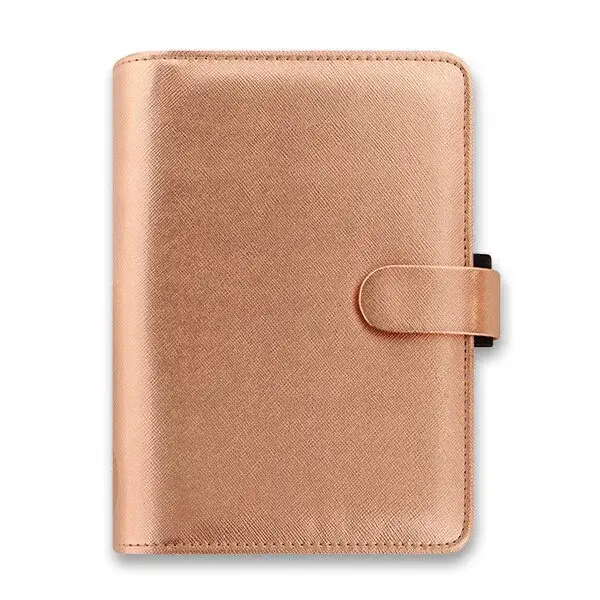 Diář A5 Filofax Saffiano - Rose Gold