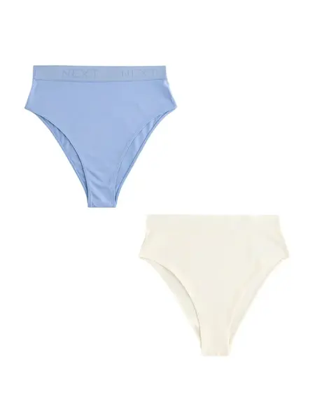 Next Nohavičky  krémová / svetlomodrá