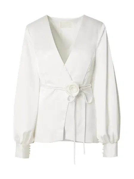 Fleur by Kaviar Gauche Blúzka 'BRIDAL'  biela
