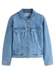 Next Prechodná bunda 'Essentials'  modrá denim
