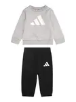 ADIDAS SPORTSWEAR Tréningový komplet 'Essentials'  sivá melírovaná / čierna / biela