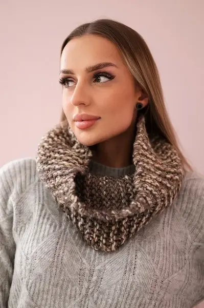 KN16 Dámský komín mocca