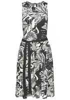 VIVANCE Šaty  čierna / biela