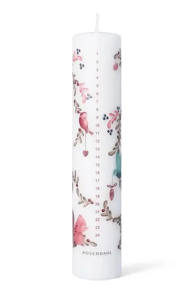 Adventní svíčka Rosendahl Cottage Advent Candle 2025 5 cm bílá barva