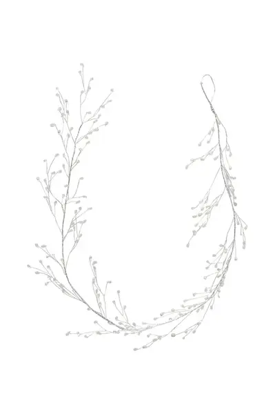 Vánoční řetěz Boltze Gloomy 120 cm bílá barva