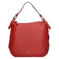 Dámská kožená kabelka Gianní Conti Matilda - červená