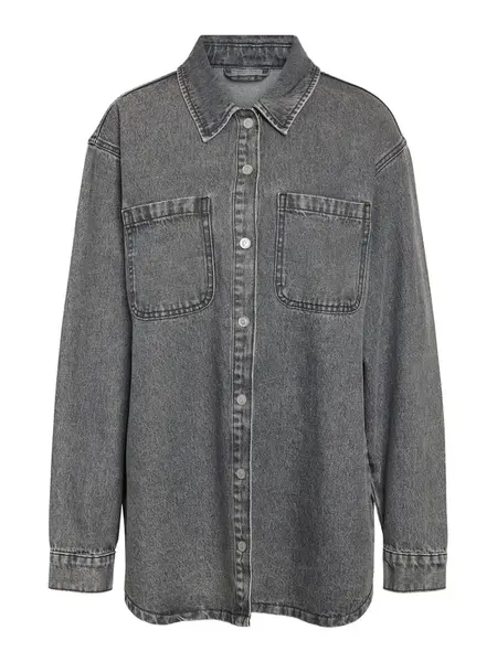 Noisy may Prechodná bunda 'NMALVA'  sivý denim