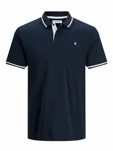 JACK & JONES Tričko  tmavomodrá