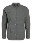JACK & JONES Košeľa ' JPRBLABlackpool'  béžová / námornícka modrá / biela