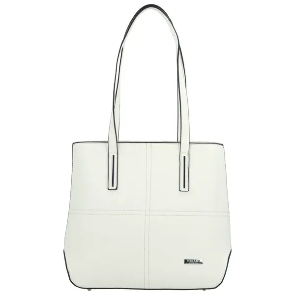 Dámská kabelka na rameno bílá - Delami Glimmer