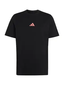 ADIDAS PERFORMANCE Funkčné tričko  pitaya / čierna / biela