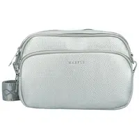 Dámská crossbody kabelka stříbrná - MaxFly Saskia