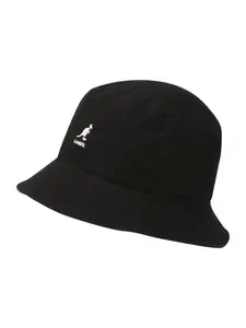 KANGOL Klobúk  čierna / biela