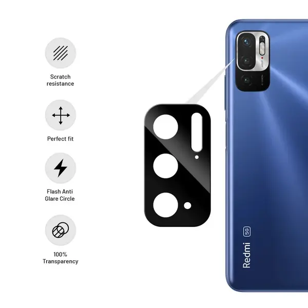 Ochranné sklo fotoaparátu FIXED pro Xiaomi Redmi Note 10 5G