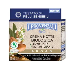 I Provenzali Bio Noční krém proti vráskám Argan 50 ml
