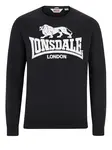 LONSDALE Mikina 'Go Sport'  čierna / biela