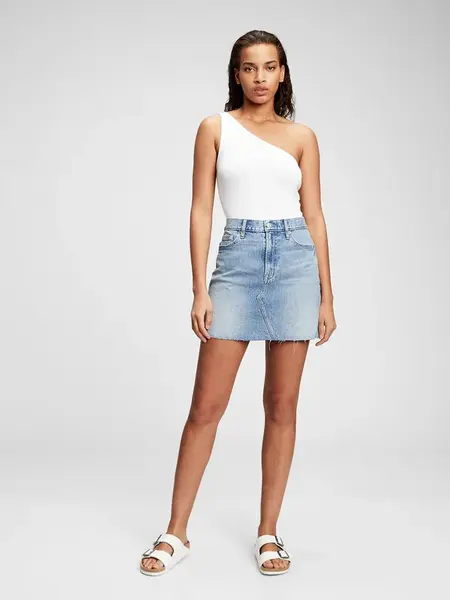 GAP Džínová sukně pocket mini skirts - Dámské