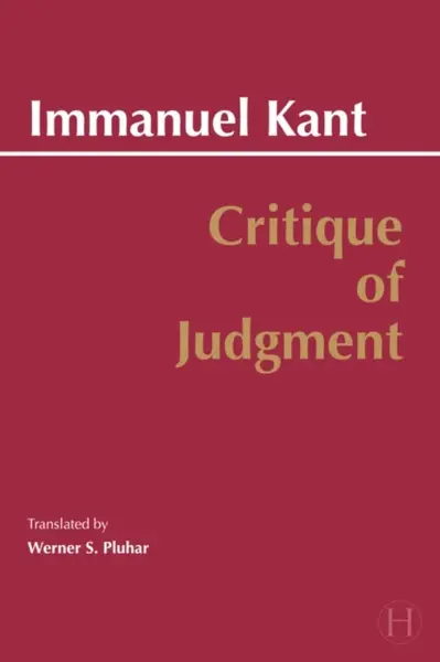 Critique of Judgment - Immanuel Kant