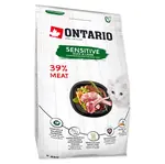 ONTARIO Cat Sensitive Derma granule pre mačky 2 kg