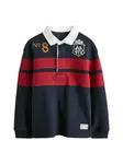 Superdry & Co Tričko  námornícka modrá / okrová / červená / biela