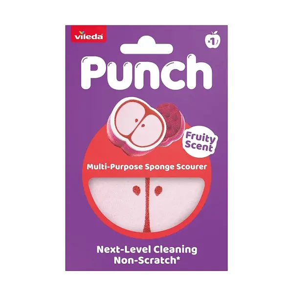 VILEDA Punch apple hubka 1 kus